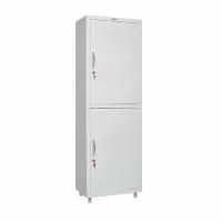 Шкаф медицинский с 2-мя дверцами Hilfe MD 1 1760/SS дверцы металл