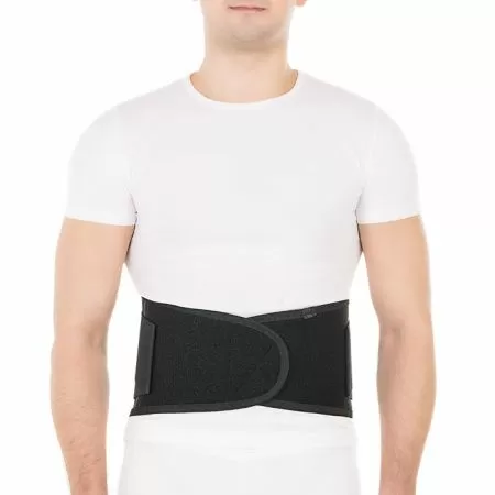 Корсет пояснично-крестцовый Тривес Т-1555/Т.58.05, высота 25 см, 6 ребер жесткости, черный