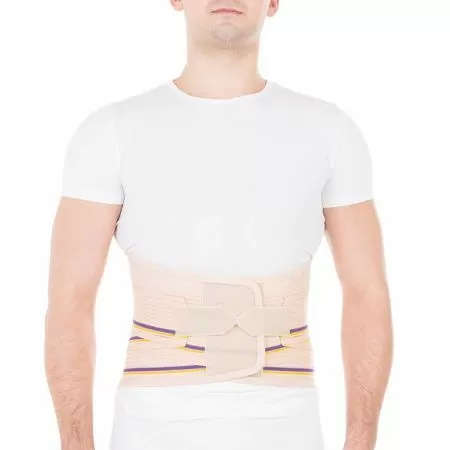 Корсет пояснично-крестцовый Тривес Т-1560/Т.58.10, высота 25 см, 4 ребра жесткости, бежевый 