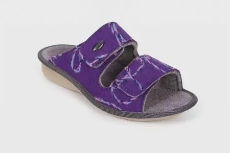 Тапочки ортопедические Luomma LM-809.034, цвет вязь сирень 
