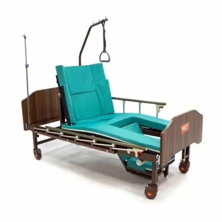 Кровать электрическая MET EMET, артикул 17132, кардиокресло, туалет, нагрузка до 180 кг