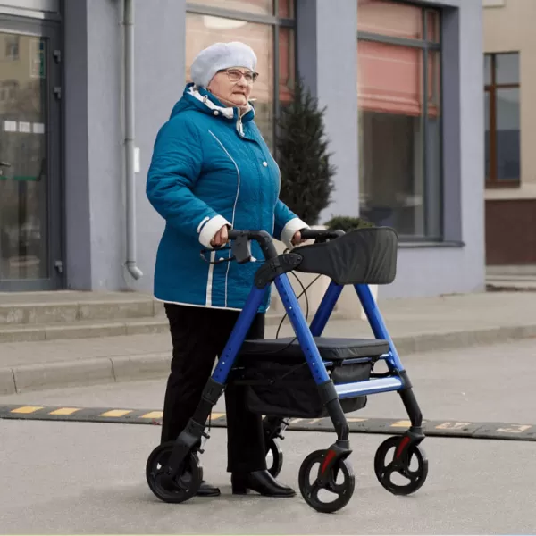 Ходунки-роллаторы ORTONICA XR201 с повышенной грузоподъемностью до 220 кг