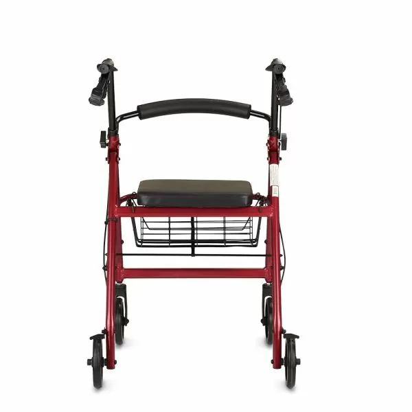 Ходунки-роллаторы Армед KR966LH с сиденьем, корзиной и повышенной грузоподъемностью до 120 кг