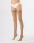 Чулки компрессионные OFA BAMBERG Classic унисекс 1 класс компрессии с открытым носком и гладкой резинкой цвет бежевый 