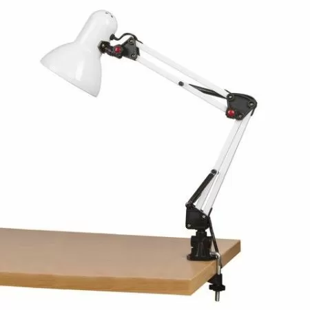 Настольная лампа-светильник SONNEN TL-007, подставка+струбцина, высота 60 см