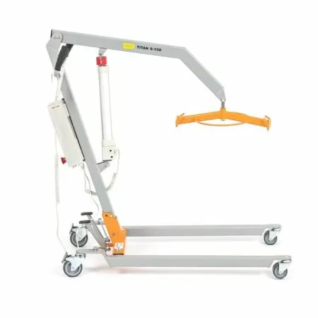 Подъемник для инвалидов с электроприводом MET TITAN 150 передвижной, свинцовый аккумулятор