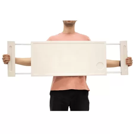 Столик надкроватный МЕТ, артикул 16427, с регулировкой ширины от 80 до 105 см