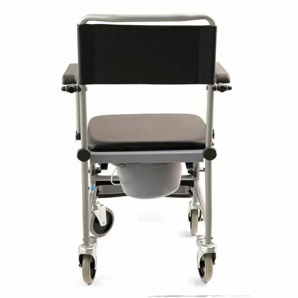 Кресло-каталка Barry W2 с санитарным оснащением, ширина сиденья 44 см