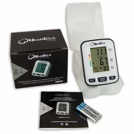 Тонометр автоматический на запястье MEDITECH МТ-60