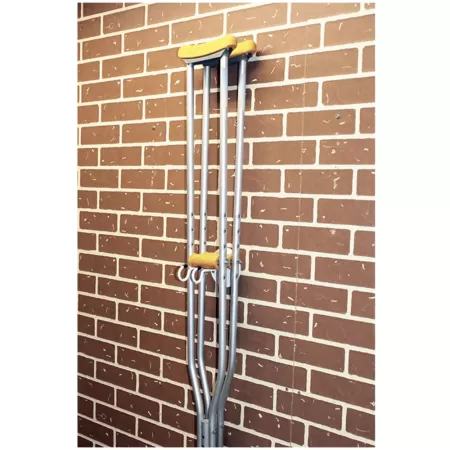 Крючок для трости и костылей 670 01 Т4-01 Б, 1 шт, цвет белый