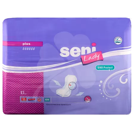 Прокладки урологические Сени Леди Плюс №15