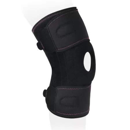 Бандаж на коленный сустав Экотен Ttoman KS-053 с пружинными ребрами и пателлярным кольцом, разъемный, размер универсальный