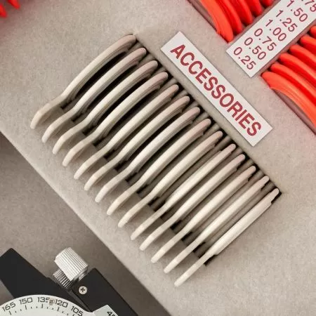 Набор на 266 пробных очковых линз Армед в пластиковой обойме с оправой с поверкой