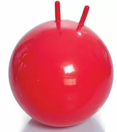 L 2350b Гимнастический мяч 50см (в коробке с насосом) красный