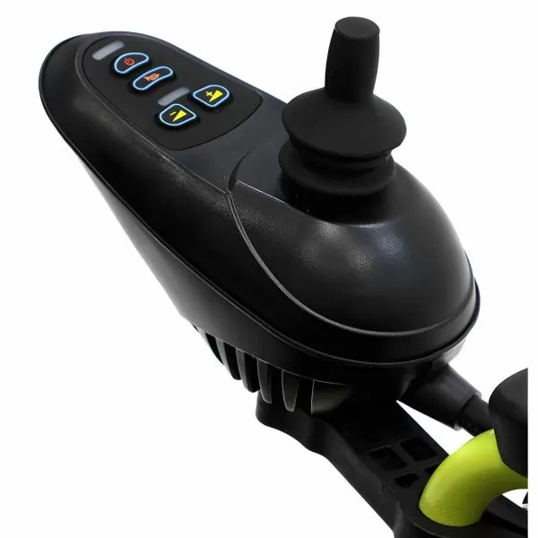 Кресло-коляска с электроприводом MET Compact 35 с алюминиевой рамой и двумя аккумуляторами