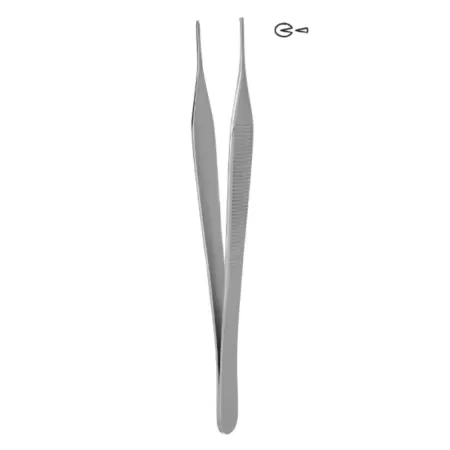 Пинцет Адсона тип Крысиный зуб 121 мм Hilbro 12.0245.12