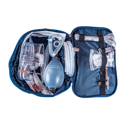 Аппарат искусственной вентиляции легких ручной МЕДПЛАНТ АДР-МП-Д С-2 с аспиратором, многоразовый, детский, артикул 1647