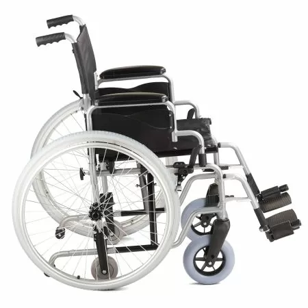 Кресло-коляска для инвалидов Армед H001-1 ширина сидения 45,5см литые колеса с облегченной рамой, быстросъемными задними колесами и антиопрокидывателями