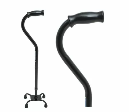 Трость телескопическая с 4-мя опорами Симс 10117