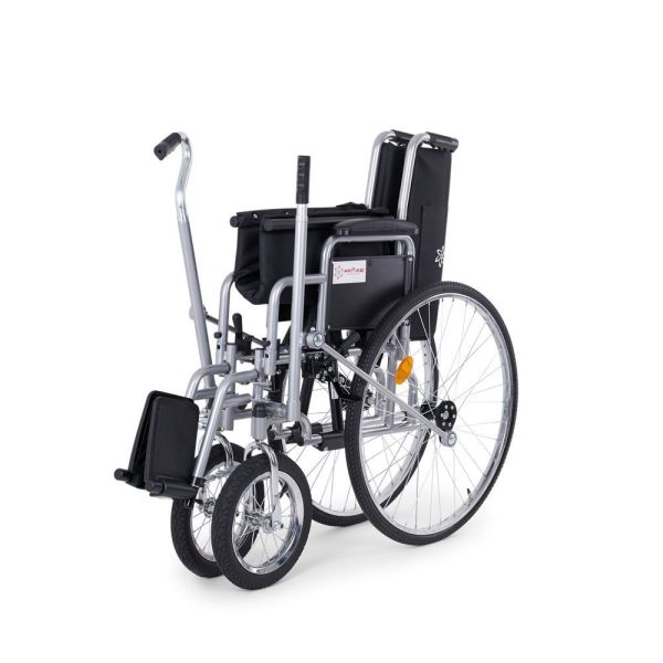 Кресло-коляска для инвалидов Армед Н 005 с рычажным управлением для правшей
