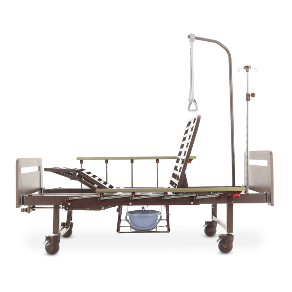 Кровать механическая MED-MOS YG-6 ЛДСП венге с туалетом